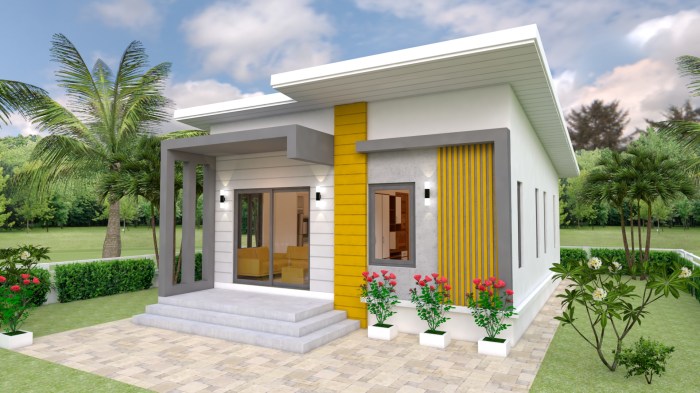 Desain rumah mini simple