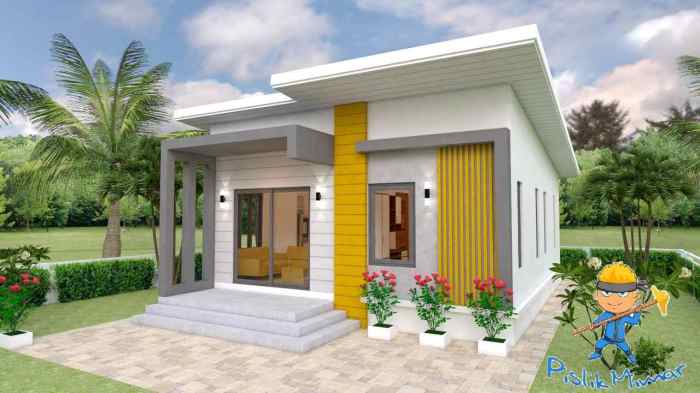 Desain rumah mini simple