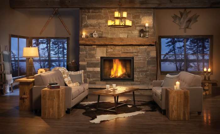 Fireplace fireplaces napoleon rooms cosy relax warmth snob storynorth tricks decorsnob gather snuggle